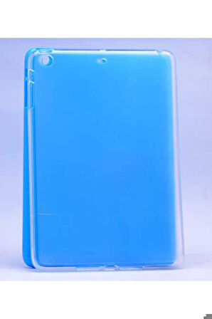 Apple iPad Mini 2-3 Uyumlu Kılıf Zore Tablet Süper Silikon Kapak Renksiz