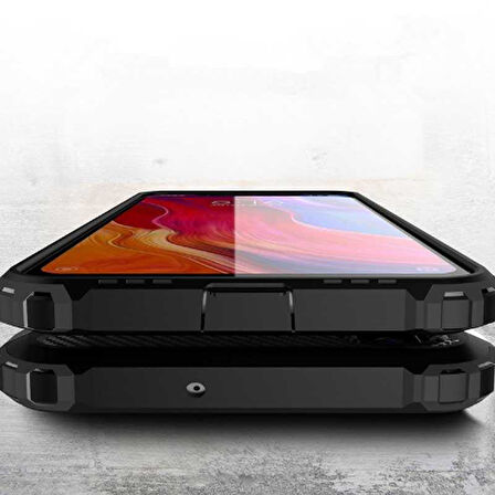Xiaomi Mi 8 SE Uyumlu Kılıf Zore Crash Silikon Kapak Rose Gold