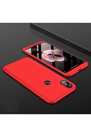 Xiaomi Mi 8 Uyumlu Kılıf Zore Ays Kapak Kırmızı