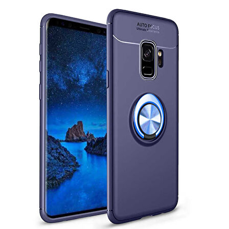 Samsung Galaxy S9 Uyumlu Kılıf Zore Ravel Silikon Kapak Kırmızı