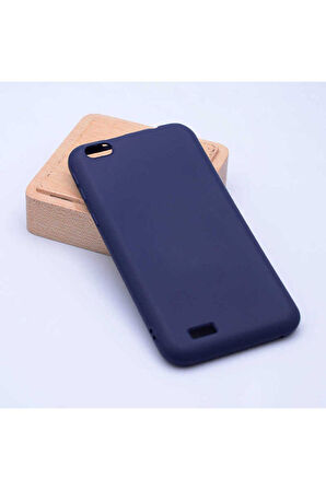 Vestel Venüs E2 Plus Uyumlu Kılıf Zore Premier Silikon Kapak Lacivert