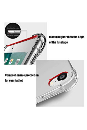 Apple iPad 9.7 2018 (6.Nesil) Uyumlu Kılıf Zore Tablet Nitro Anti Shock Silikon Kapak