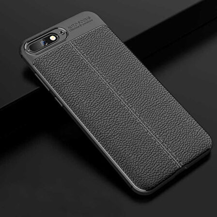 Huawei Y6 2018 Uyumlu Kılıf Zore Niss Silikon Kapak Kırmızı