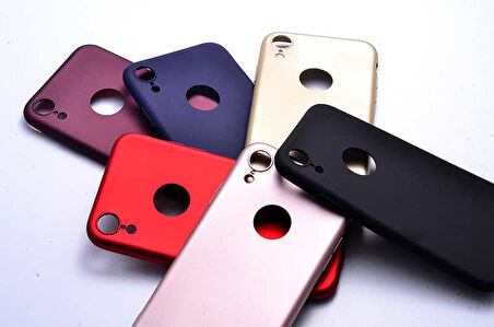 Apple iPhone XR Uyumlu Kılıf Zore Premier Silikon Kapak Mürdüm