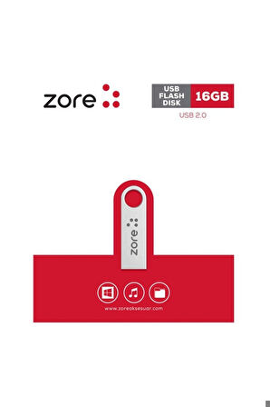 Zore Metal USB Flash Disk 16GB