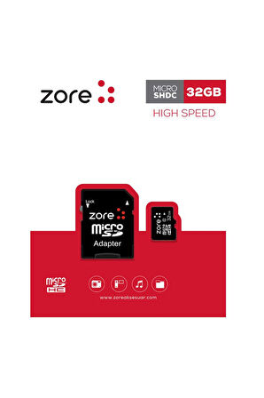 Zore Micro SD Hafıza Kartı 32GB