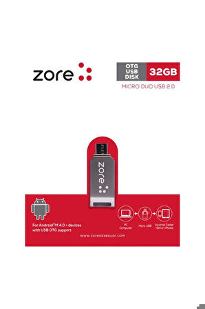 Zore OM1 Micro Metal OTG 32 GB