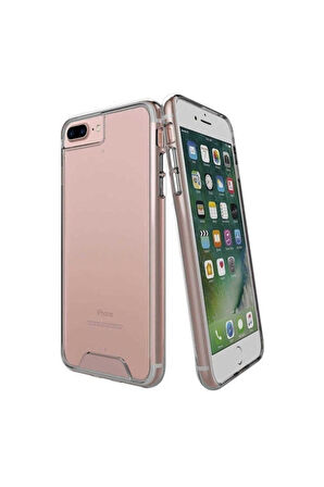 Apple iPhone 8 Plus Uyumlu Kılıf Zore Gard Silikon
