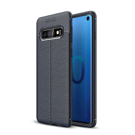 Samsung Galaxy S10 Plus Uyumlu Kılıf Zore Niss Silikon Kapak Kırmızı