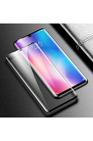 Xiaomi Mi 9 Se Uyumlu Zore Kenarları Kırılmaya Dayanıklı Cam Ekran Koruyucu