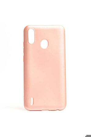 Casper Via G4 Uyumlu Kılıf Zore Premier Silikon Kapak Rose Gold