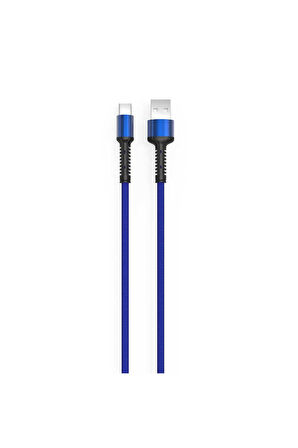 Zore LS65 Micro Usb Kablo Mavi