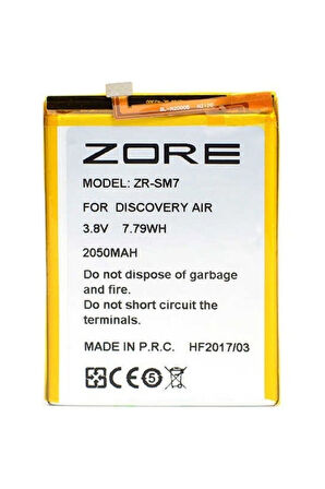 General Mobile Discovery Air Zore Quality Batarya