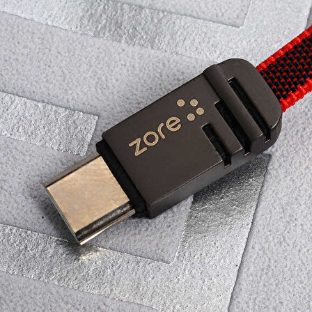 Zore Mest Type-C Usb Kablo 1M Lacivert