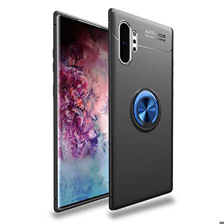Samsung Galaxy Note 10 Plus Uyumlu Kılıf Zore Ravel Silikon Kapak Kırmızı