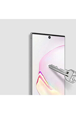Samsung Galaxy Note 10 Uyumlu Zore Süper Pet Ekran Koruyucu Jelatin
