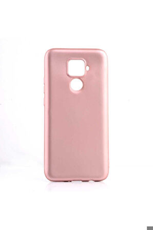 Huawei Mate 30 Lite Uyumlu Kılıf Zore Premier Silikon Kapak Rose Gold