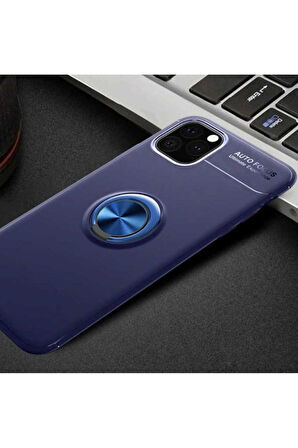 Apple iPhone 11 Pro Uyumlu Kılıf Zore Ravel Silikon Kapak Mavi