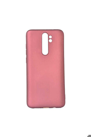 Xiaomi Redmi Note 8 Pro Uyumlu Kılıf Zore Premier Silikon Kapak Mürdüm