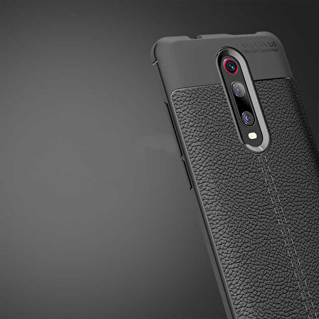 Xiaomi Mi 9T Uyumlu Kılıf Zore Niss Silikon Kapak Kırmızı