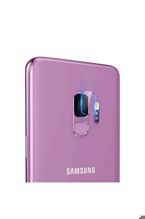 Samsung Galaxy S9 Uyumlu Zore Kamera Lens Koruyucu Cam Filmi