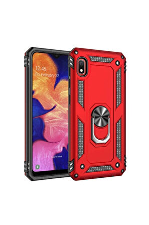 Xiaomi Redmi 7A Uyumlu Kılıf Zore Vega Kapak Kırmızı