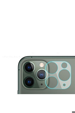 Apple iPhone 11 Pro Max Uyumlu Zore 3D Full Kamera Koruyucu