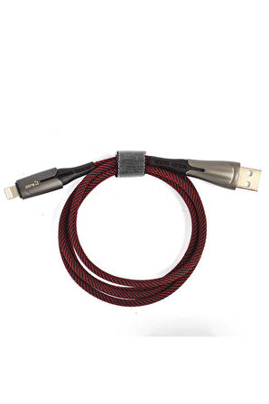 Zore Lightning Focus Usb Kablo Kırmızı
