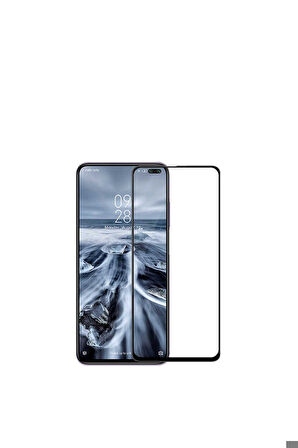 Xiaomi Poco X2 Uyumlu Zore Kenarları Kırılmaya Dayanıklı Cam Ekran Koruyucu