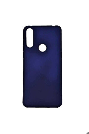 Alcatel 3X 2019 Uyumlu Kılıf Zore Premier Silikon Kapak Lacivert