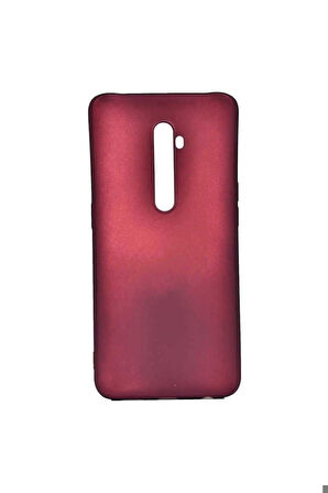 Oppo Reno 2 Uyumlu Kılıf Zore Premier Silikon Kapak Mürdüm