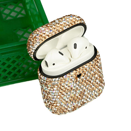 Apple Airpods Uyumlu Kılıf Zore Diamond Silikon NO7