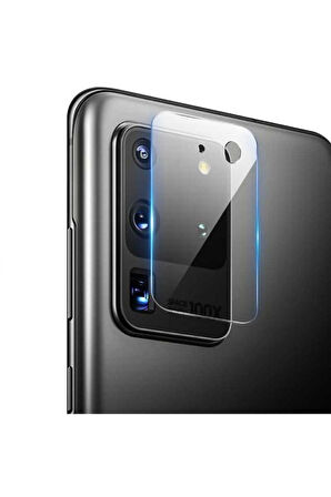 Samsung Galaxy S20 Ultra Uyumlu Zore Nano Kamera Koruyucu