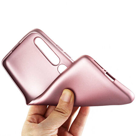 Xiaomi Mi 10 Uyumlu Kılıf Zore Premier Silikon Kapak Mürdüm