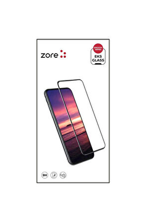Apple iPhone 6 Plus Uyumlu Zore EKS Cam Ekran Koruyucu Beyaz