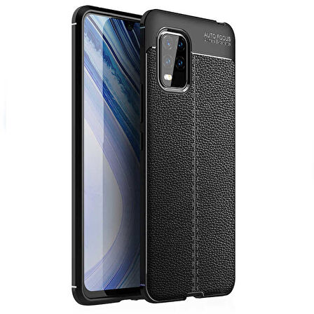 Xiaomi Mi 10 Lite Uyumlu Kılıf Zore Niss Silikon Kapak Kırmızı