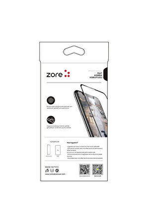Apple iPhone 11 Uyumlu Zore Mat Kobra Ekran Koruyucu
