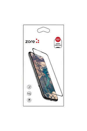 Apple iPhone XR Uyumlu Zore Kobra Ekran Koruyucu Beyaz