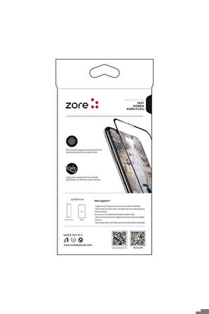 Oppo Reno 2Z Uyumlu Zore Mat Kobra Ekran Koruyucu