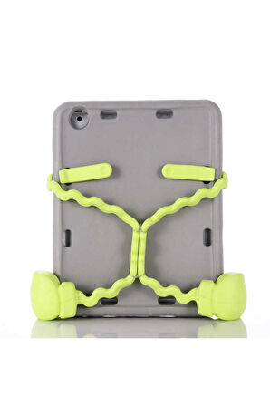 Apple iPad 2 3 4 Uyumlu Zore Eva Boxer Tablet Silikon Gri