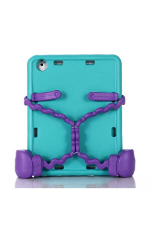 Apple iPad 2 3 4 Uyumlu Zore Eva Boxer Tablet Silikon Mavi