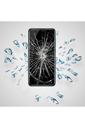 Xiaomi Redmi Note 9 Uyumlu Zore Kenarları Kırılmaya Dayanıklı Cam Ekran Koruyucu