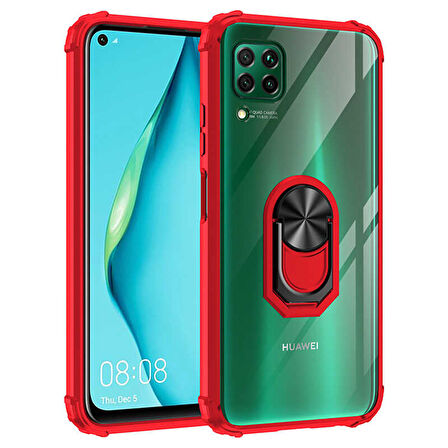 Huawei P40 Lite Uyumlu Kılıf Zore Mola Kapak Lacivert
