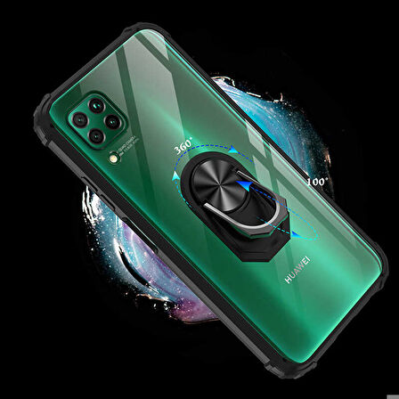 Huawei P40 Lite Uyumlu Kılıf Zore Mola Kapak Lacivert