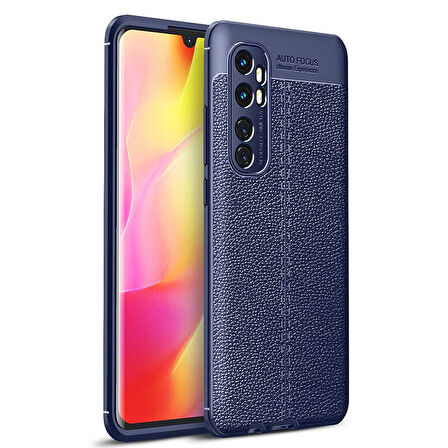 Xiaomi Mi Note 10 Lite Uyumlu Kılıf Zore Niss Silikon Kapak Kırmızı