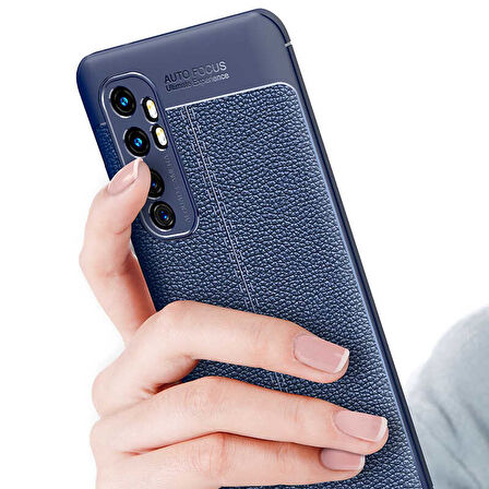 Xiaomi Mi Note 10 Lite Uyumlu Kılıf Zore Niss Silikon Kapak Kırmızı