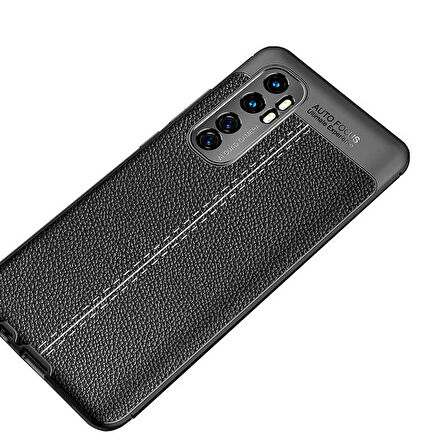 Xiaomi Mi Note 10 Lite Uyumlu Kılıf Zore Niss Silikon Kapak Kırmızı