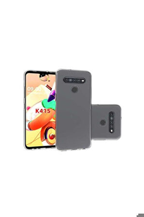 LG K41S Uyumlu Kılıf Zore Süper Silikon Kapak