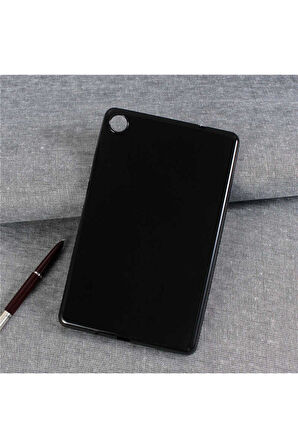 Huawei MatePad T8 Uyumlu Kılıf Zore Tablet Süper Silikon Kapak Siyah