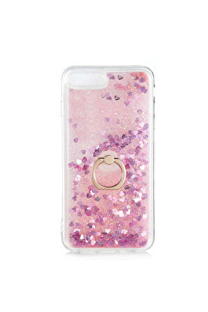 Apple iPhone 8 Plus Uyumlu Kılıf Zore Milce Kapak Pembe